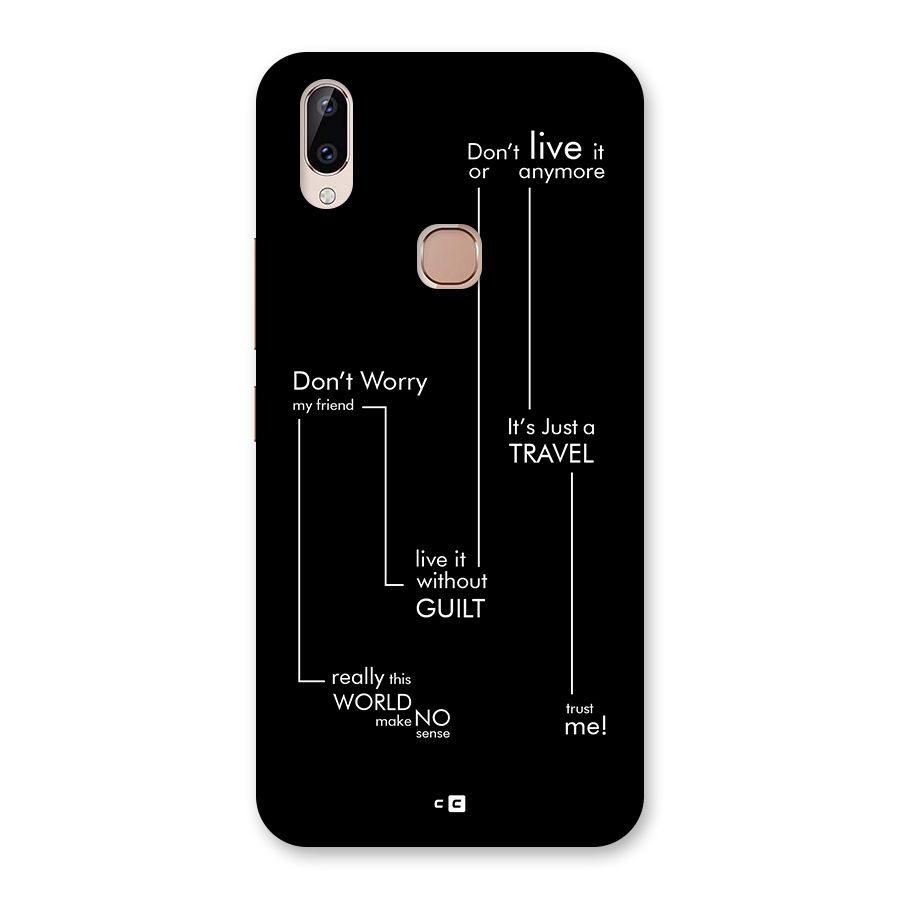 Quotes Of Life Back Case for Vivo Y83 Pro