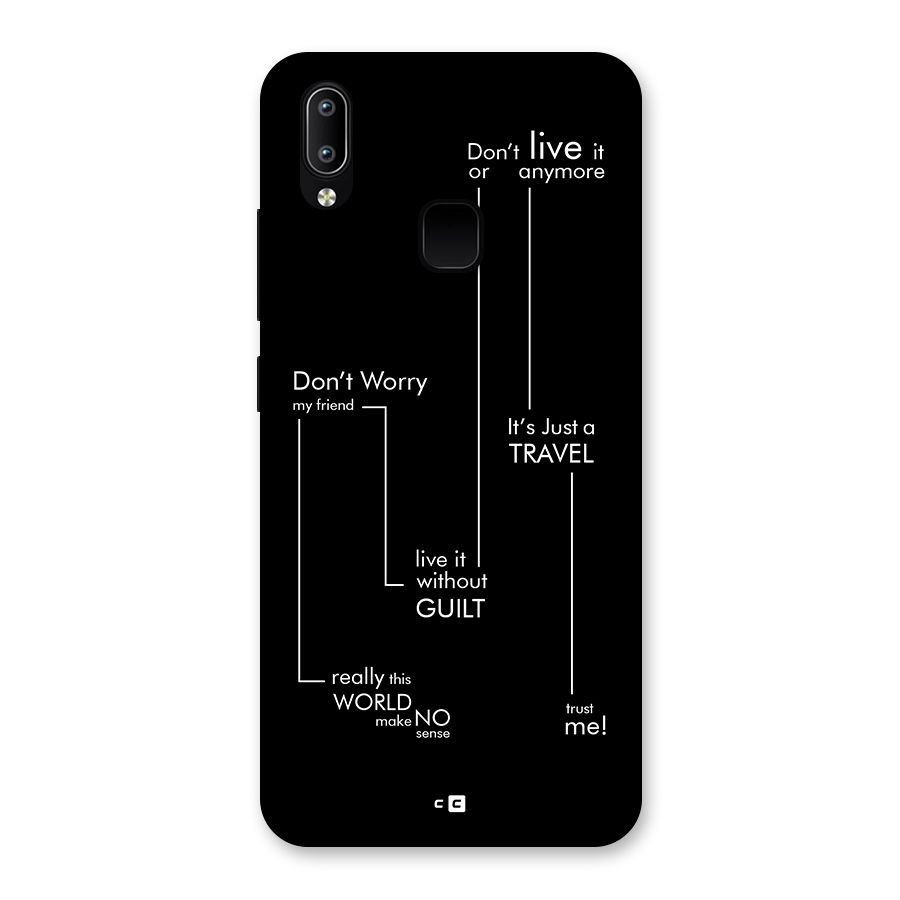 Quotes Of Life Back Case for Vivo Y93