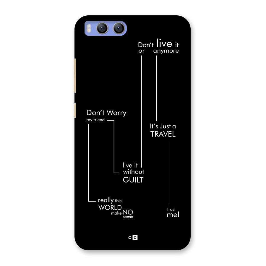 Quotes Of Life Back Case for Xiaomi Mi 6