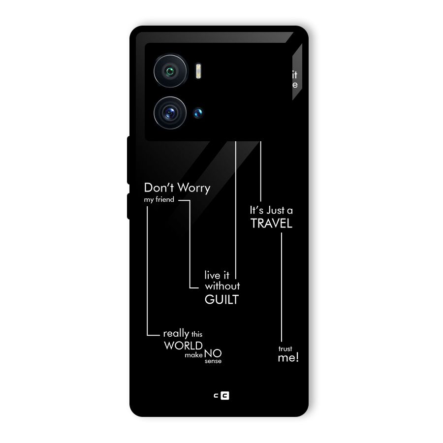 Quotes Of Life Glass Back Case for Vivo iQOO 9 Pro
