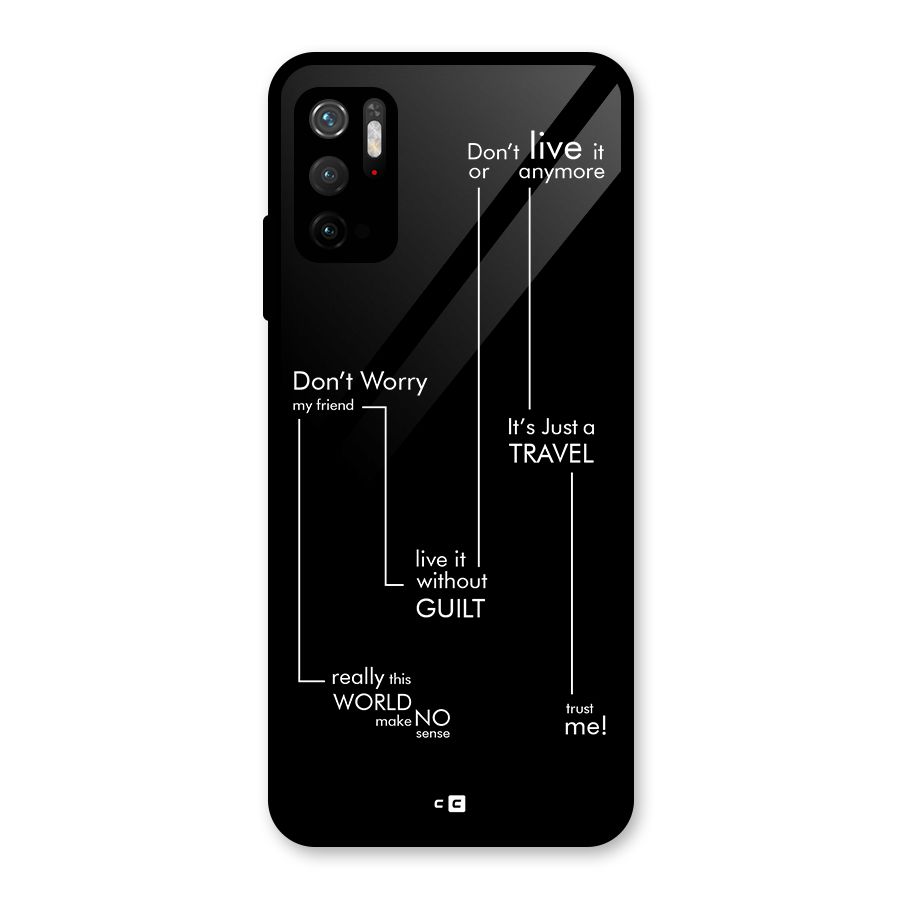 Quotes Of Life Metal Back Case for Redmi Note 10T 5G