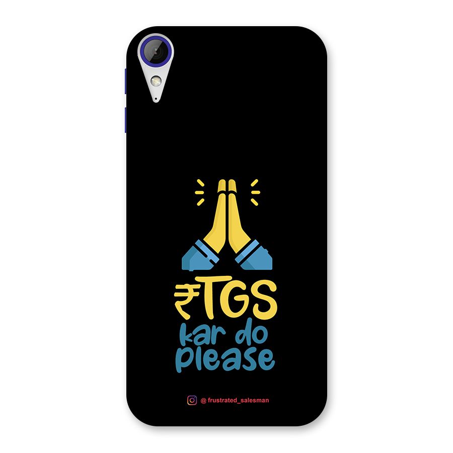 RTGS Kar Do Please Black Back Case for Desire 830