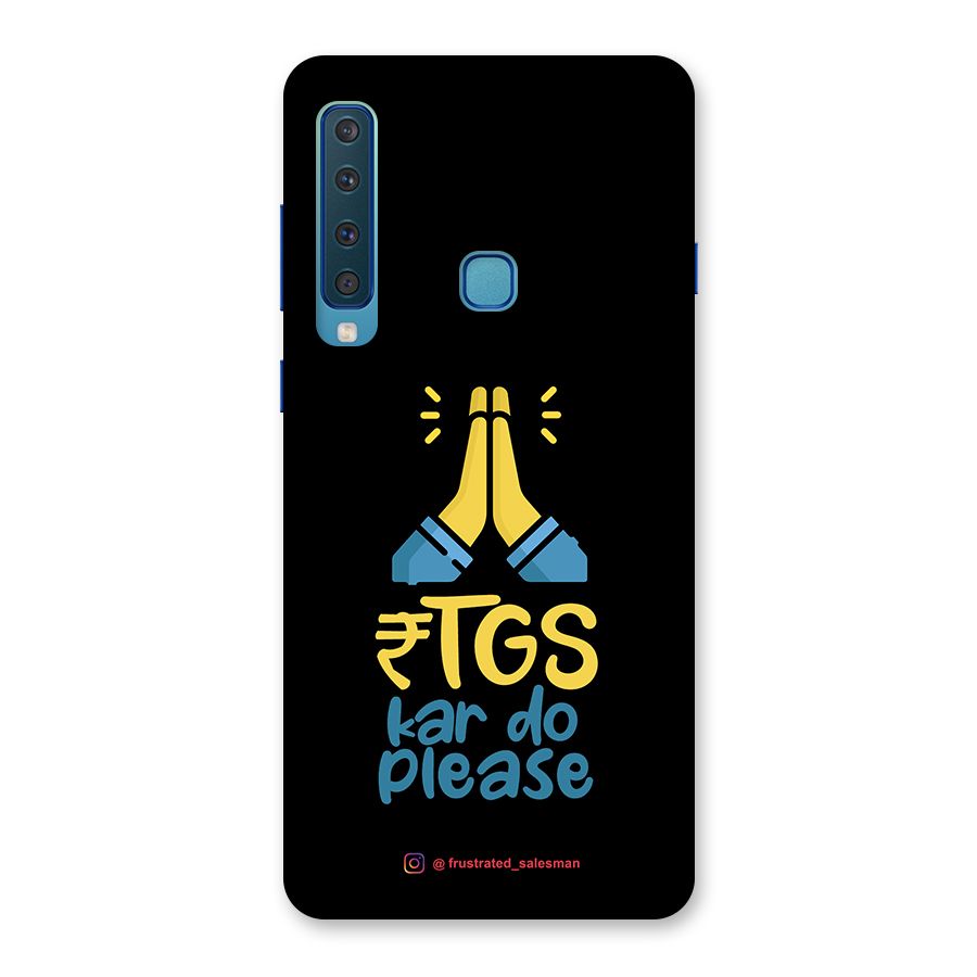 RTGS Kar Do Please Black Back Case for Galaxy A9 (2018)