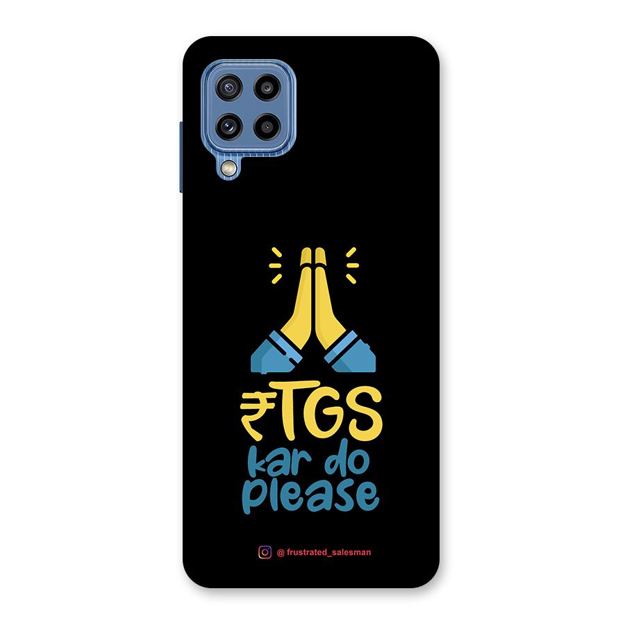 RTGS Kar Do Please Black Back Case for Galaxy M32