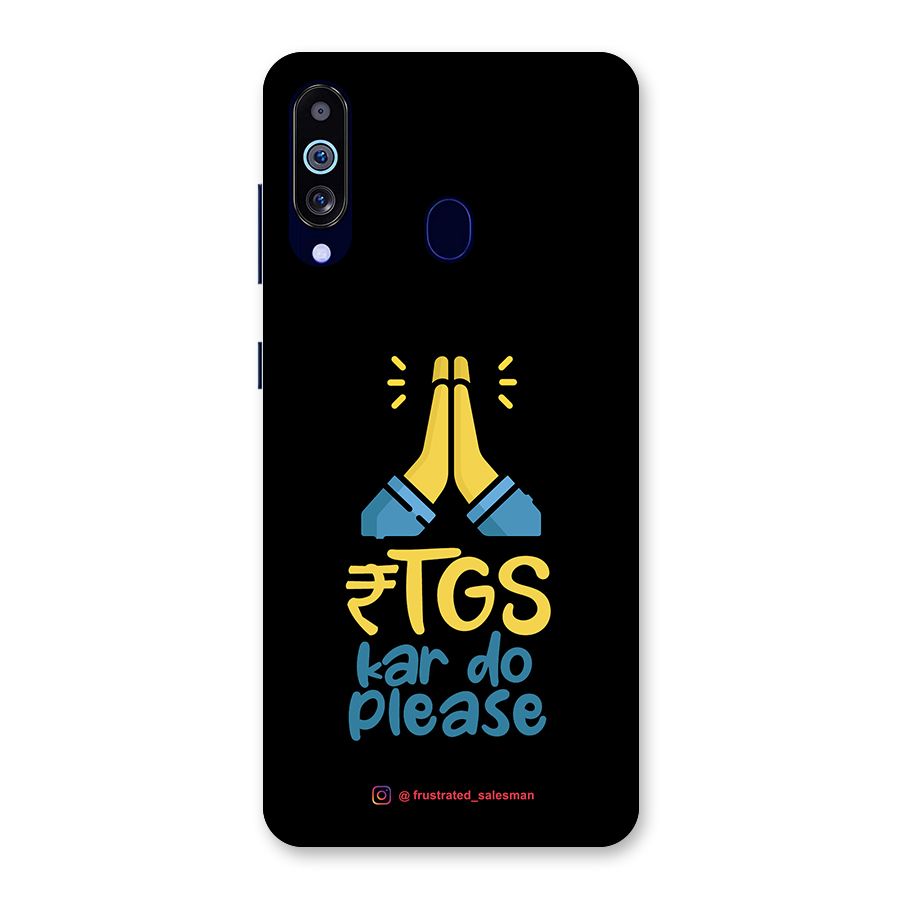 RTGS Kar Do Please Black Back Case for Galaxy M40