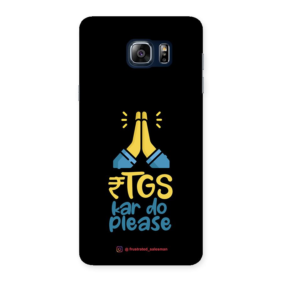 RTGS Kar Do Please Black Back Case for Galaxy Note 5