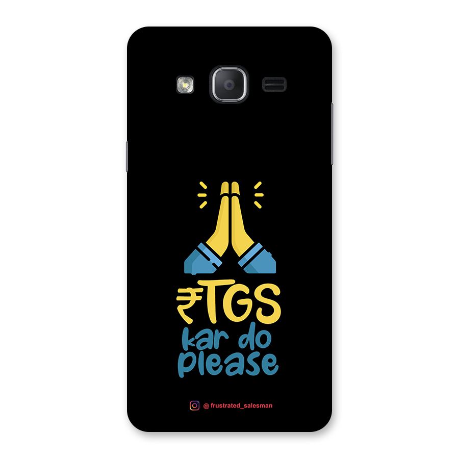 RTGS Kar Do Please Black Back Case for Galaxy On7 2015