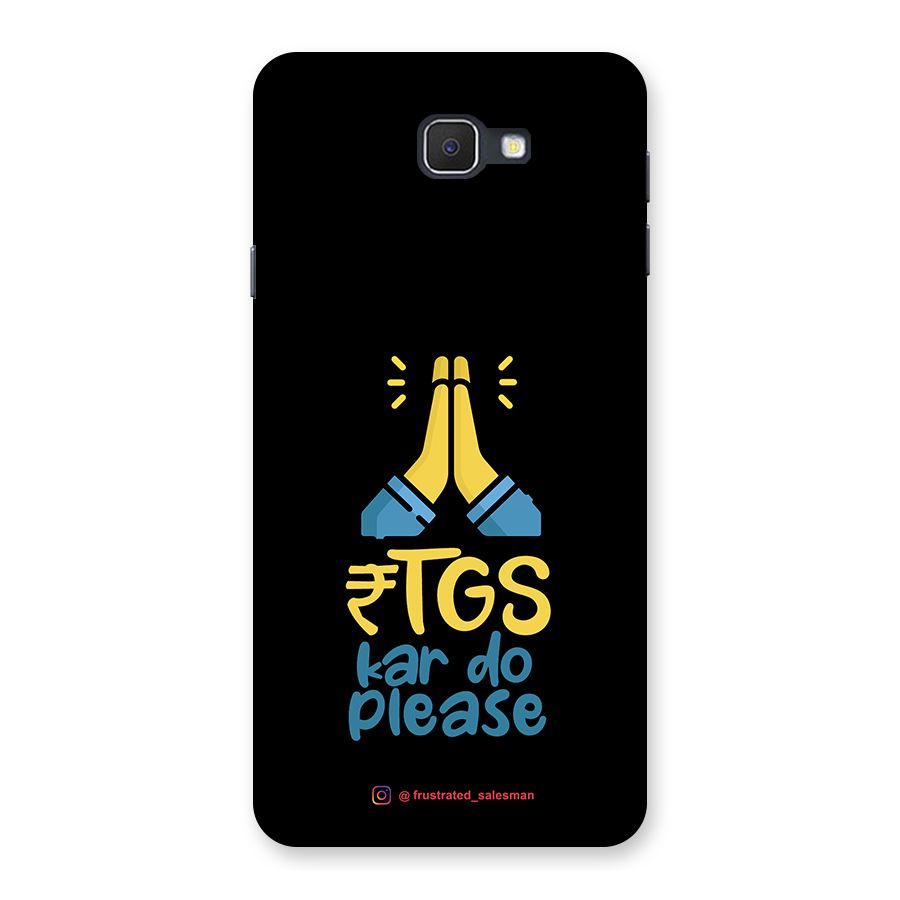 RTGS Kar Do Please Black Back Case for Galaxy On7 2016