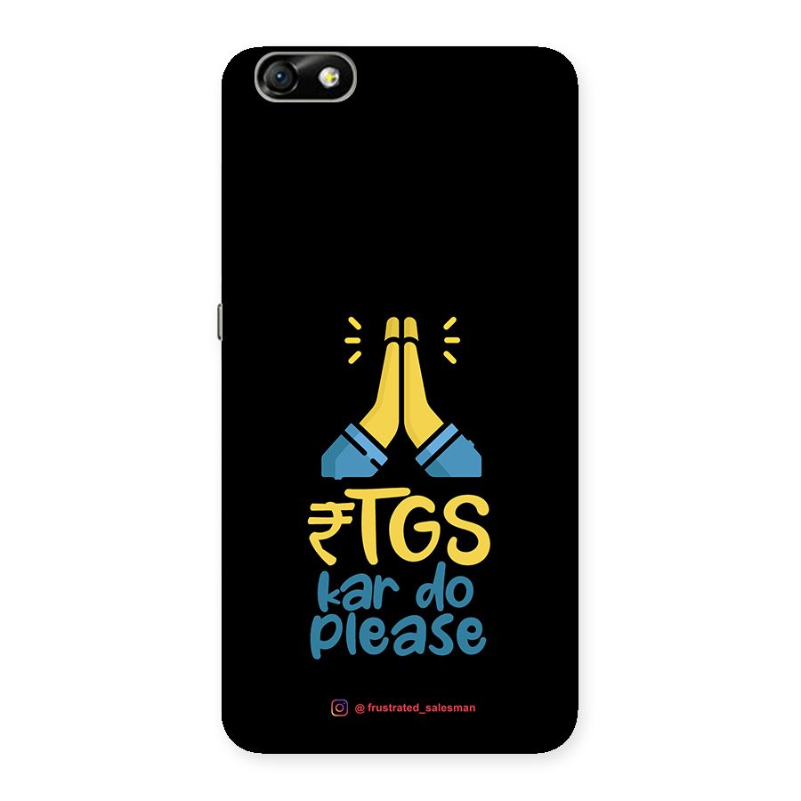 RTGS Kar Do Please Black Back Case for Honor 4X