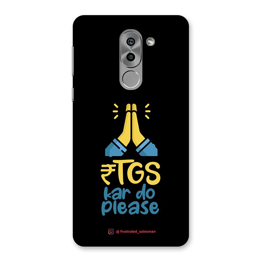 RTGS Kar Do Please Black Back Case for Honor 6X
