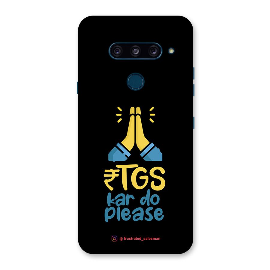 RTGS Kar Do Please Black Back Case for LG  V40 ThinQ