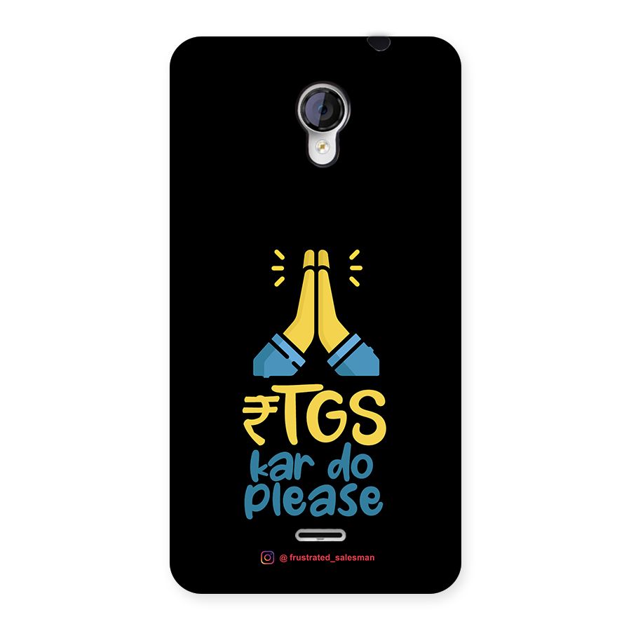 RTGS Kar Do Please Black Back Case for Micromax Unite 2 A106