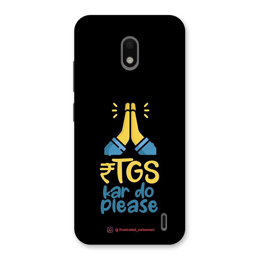 RTGS Kar Do Please Black Back Case for Nokia 2.2