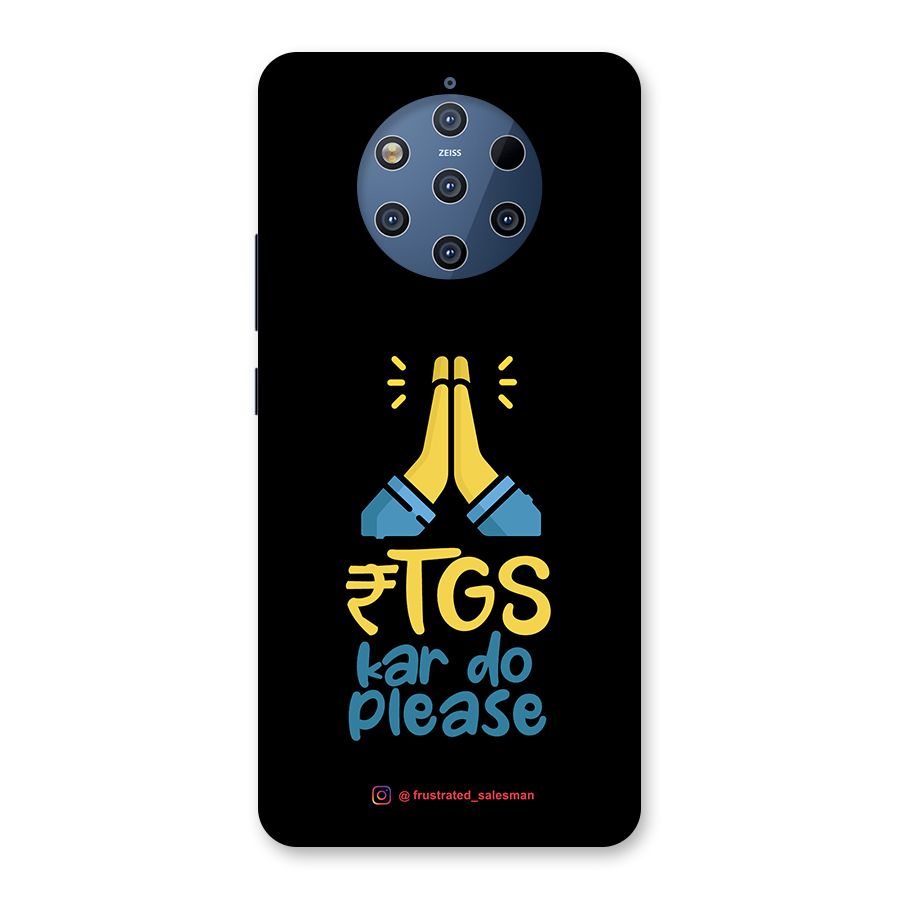 RTGS Kar Do Please Black Back Case for Nokia 9 PureView