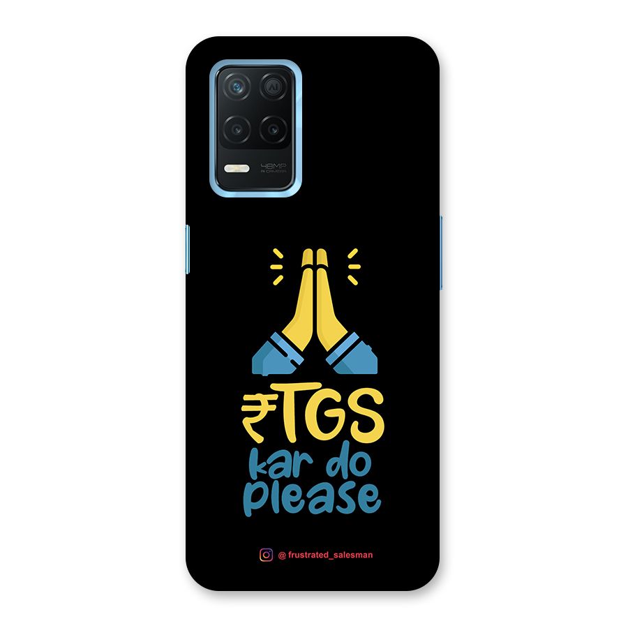 RTGS Kar Do Please Black Back Case for Realme 8 5G