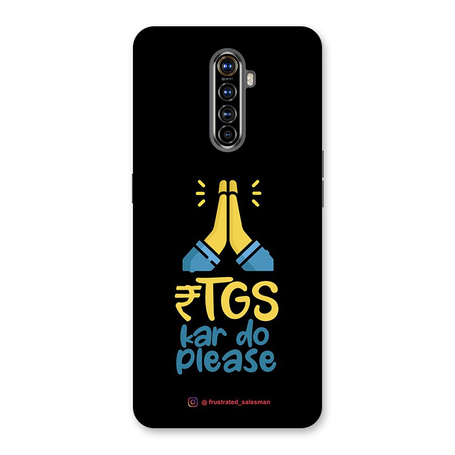 RTGS Kar Do Please Black Back Case for Realme X2 Pro