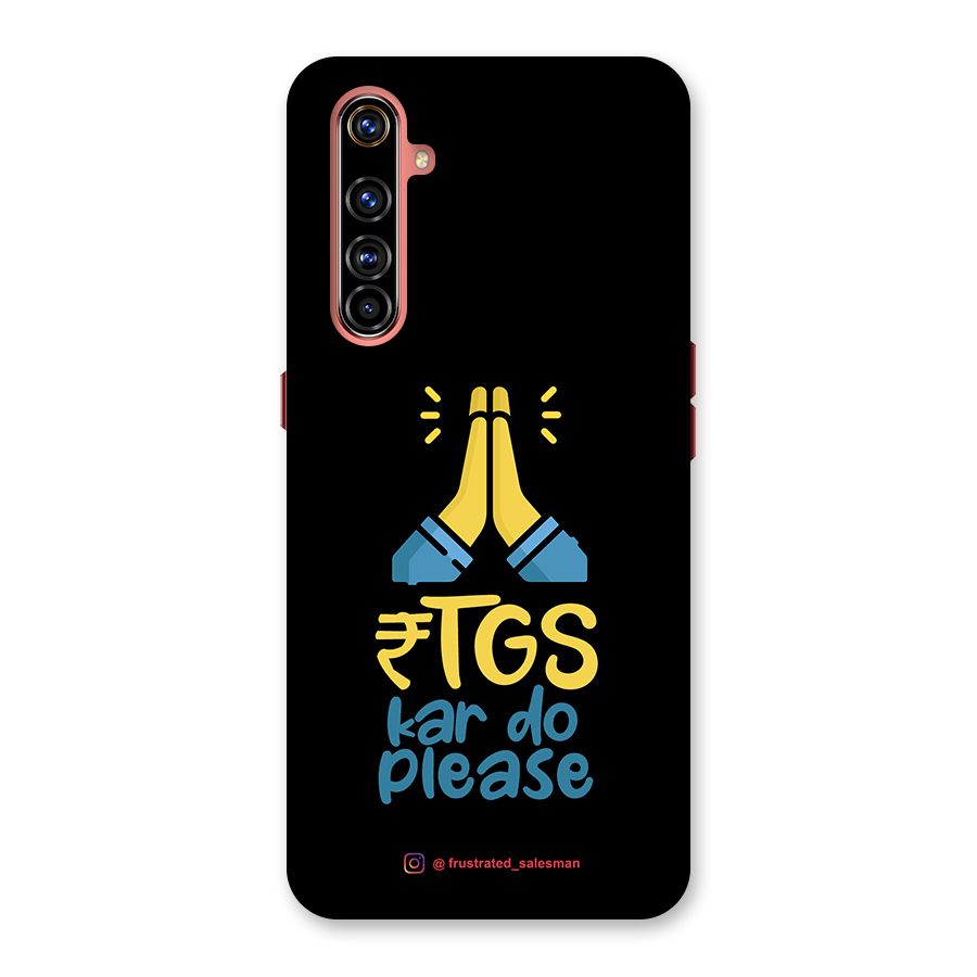 RTGS Kar Do Please Black Back Case for Realme X50 Pro