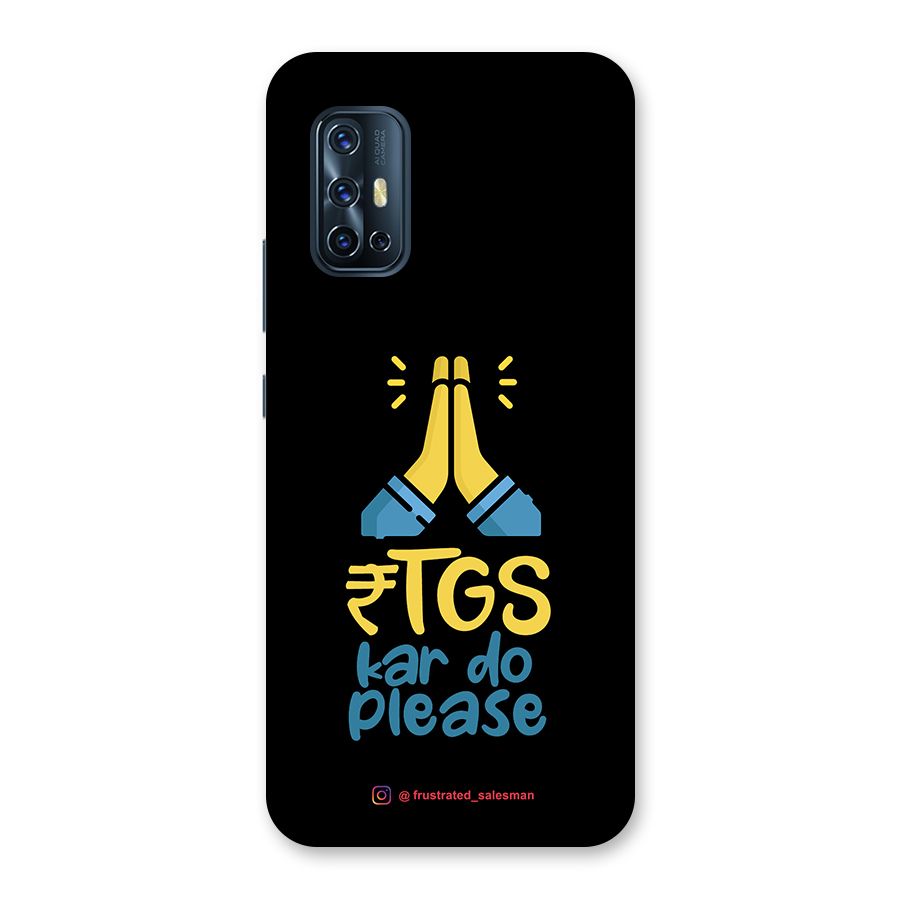 RTGS Kar Do Please Black Back Case for Vivo V17