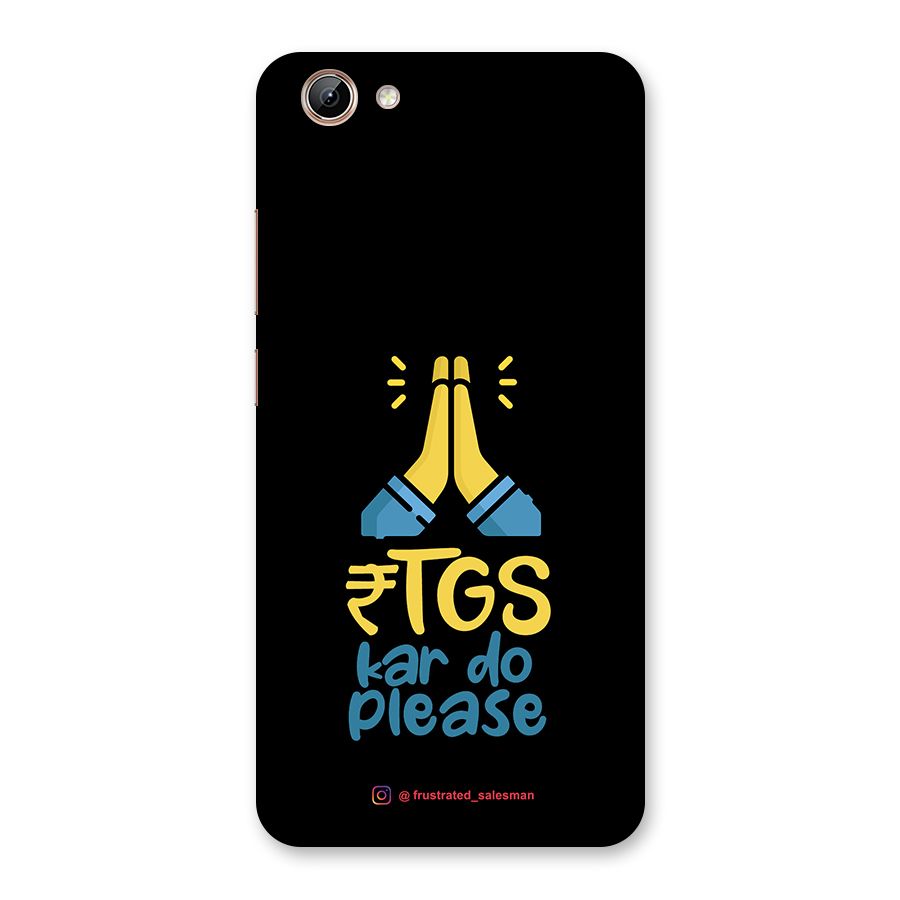 RTGS Kar Do Please Black Back Case for Vivo Y71i