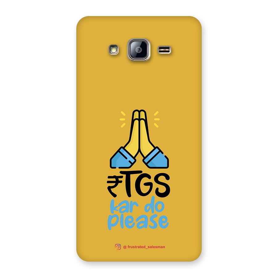 RTGS Kar Do Please Mustard Yellow Back Case for Galaxy On5