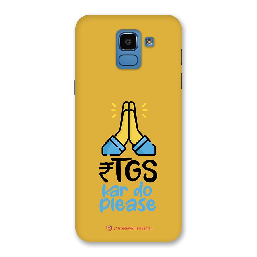 RTGS Kar Do Please Mustard Yellow Back Case for Galaxy On6