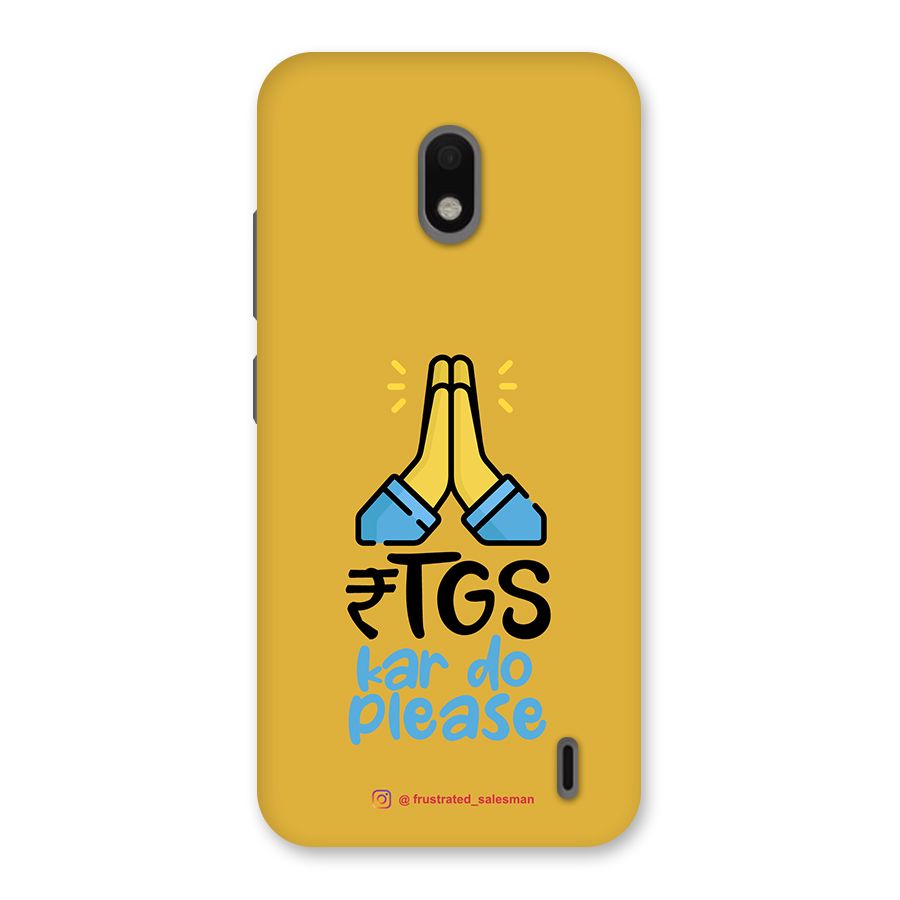 RTGS Kar Do Please Mustard Yellow Back Case for Nokia 2.2