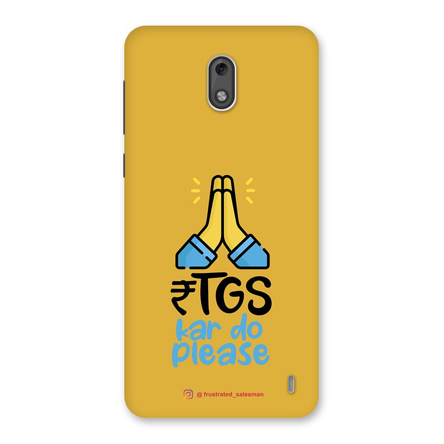 RTGS Kar Do Please Mustard Yellow Back Case for Nokia 2