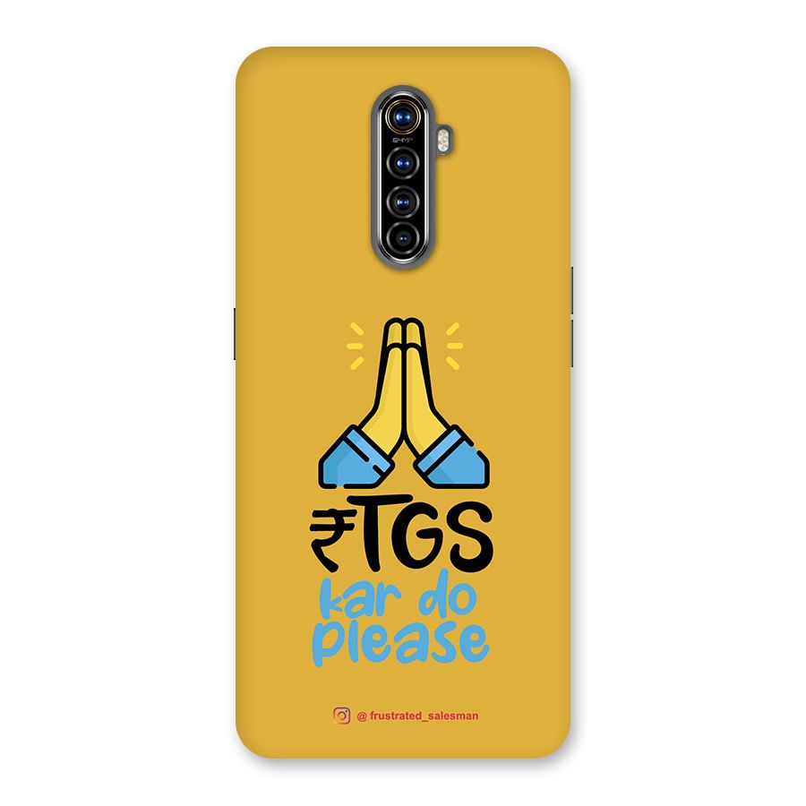 RTGS Kar Do Please Mustard Yellow Back Case for Realme X2 Pro