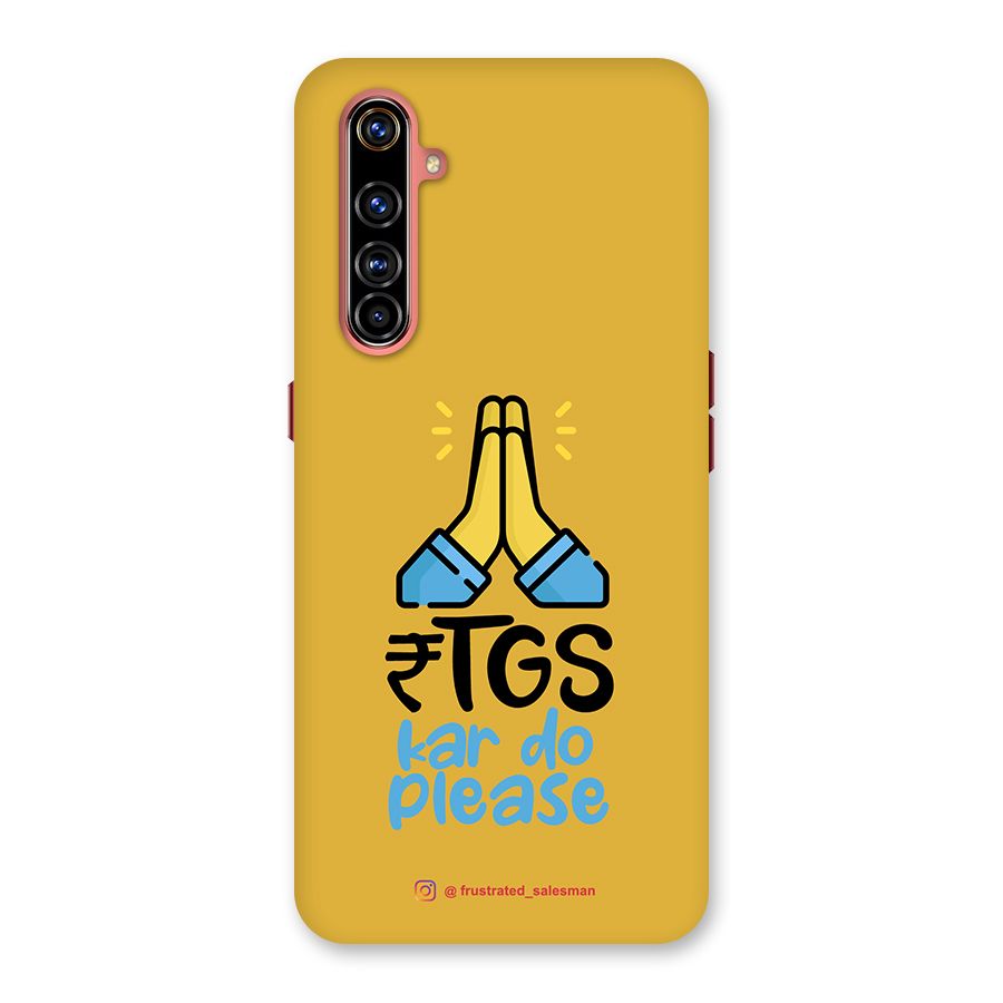 RTGS Kar Do Please Mustard Yellow Back Case for Realme X50 Pro