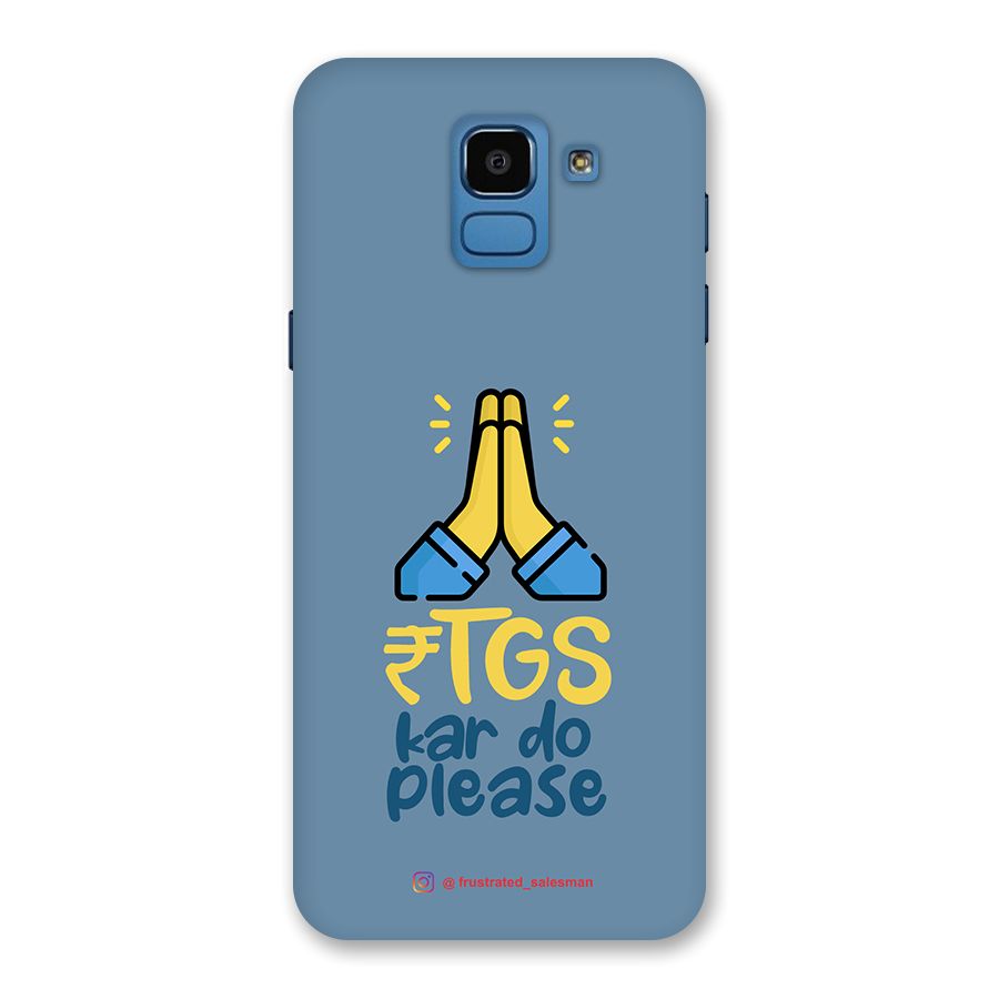 RTGS Kar Do Please SteelBlue Back Case for Galaxy On6