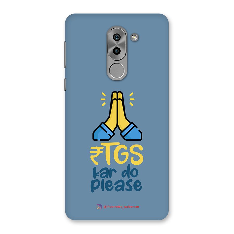 RTGS Kar Do Please SteelBlue Back Case for Honor 6X