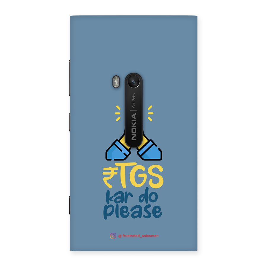 RTGS Kar Do Please SteelBlue Back Case for Lumia 920