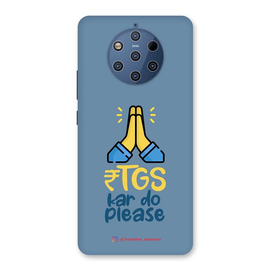 RTGS Kar Do Please SteelBlue Back Case for Nokia 9 PureView