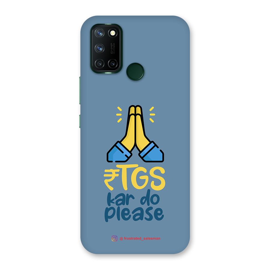 RTGS Kar Do Please SteelBlue Back Case for Realme 7i