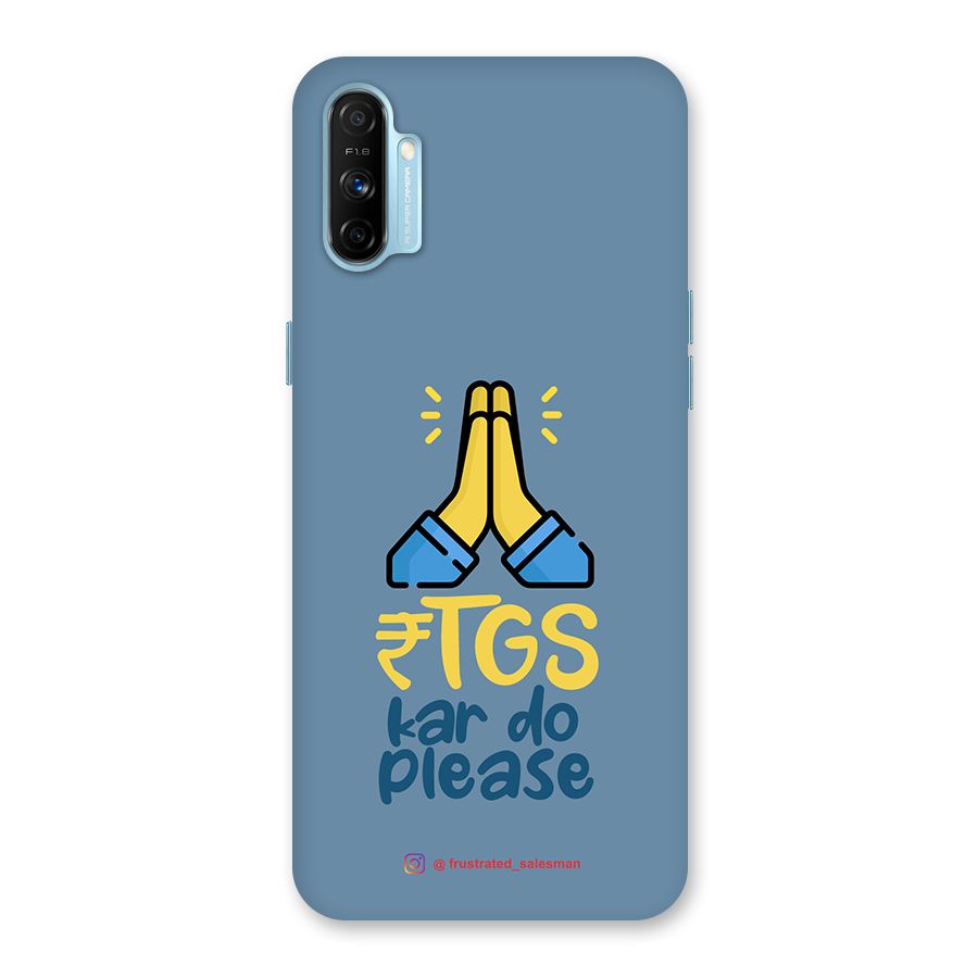 RTGS Kar Do Please SteelBlue Back Case for Realme Narzo 20A