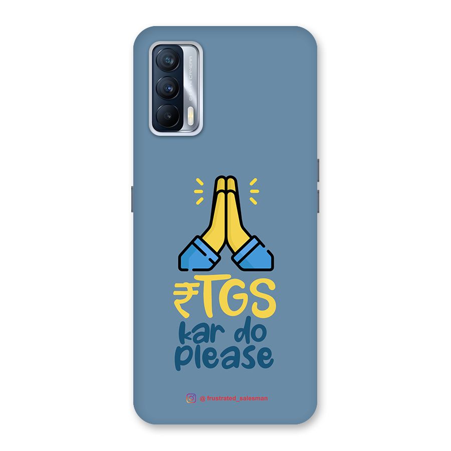 RTGS Kar Do Please SteelBlue Back Case for Realme X7