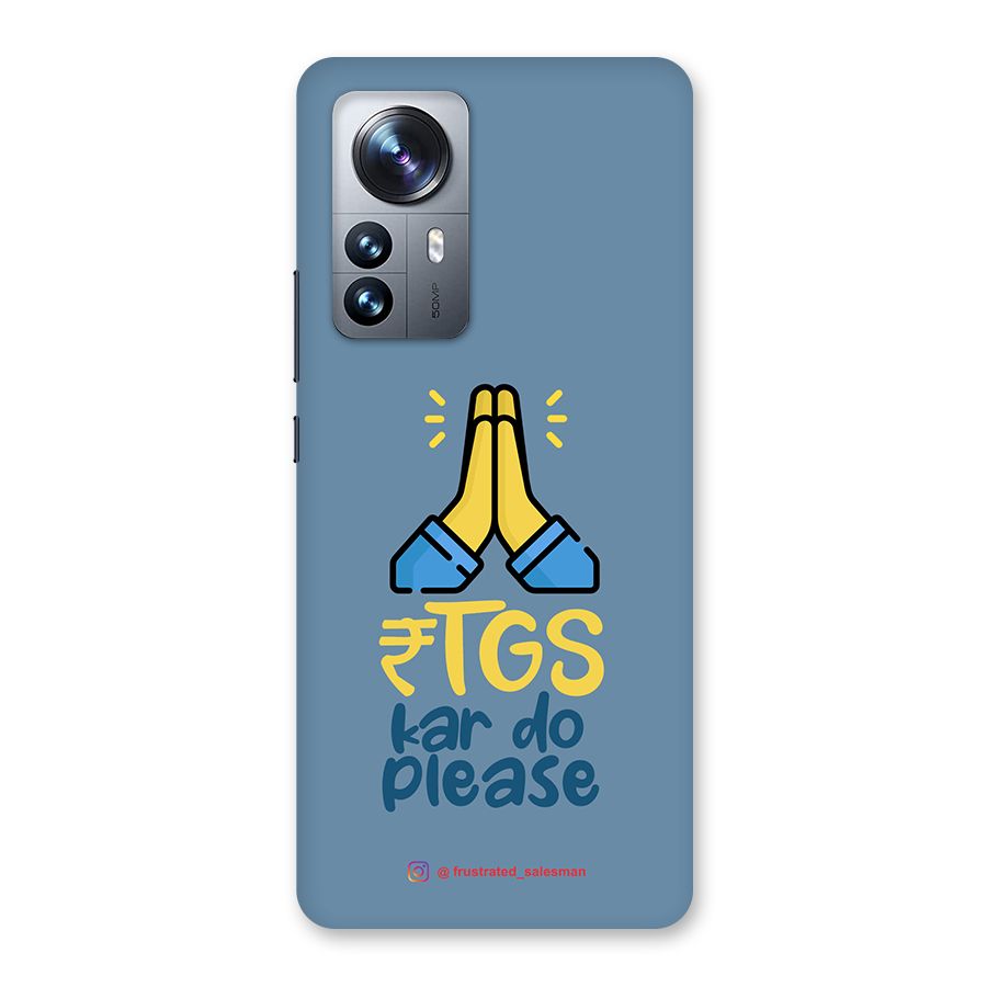 RTGS Kar Do Please SteelBlue Back Case for Xiaomi 12 Pro