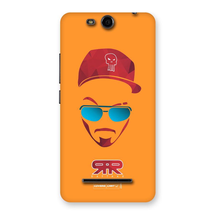Raftaar Orange Back Case for Micromax Canvas Juice 3 Q392