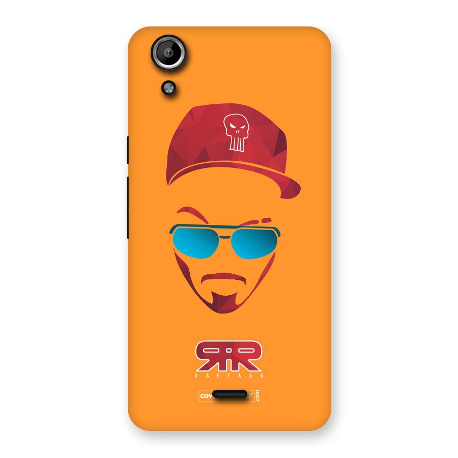 Raftaar Orange Back Case for Micromax Canvas Selfie Lens Q345