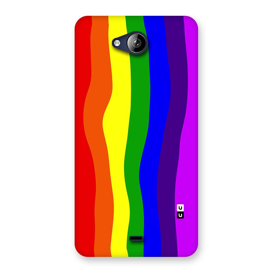 Rainbow Curves Back Case for Canvas Play Q355