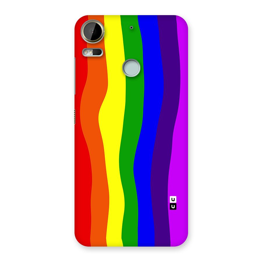 Rainbow Curves Back Case for Desire 10 Pro