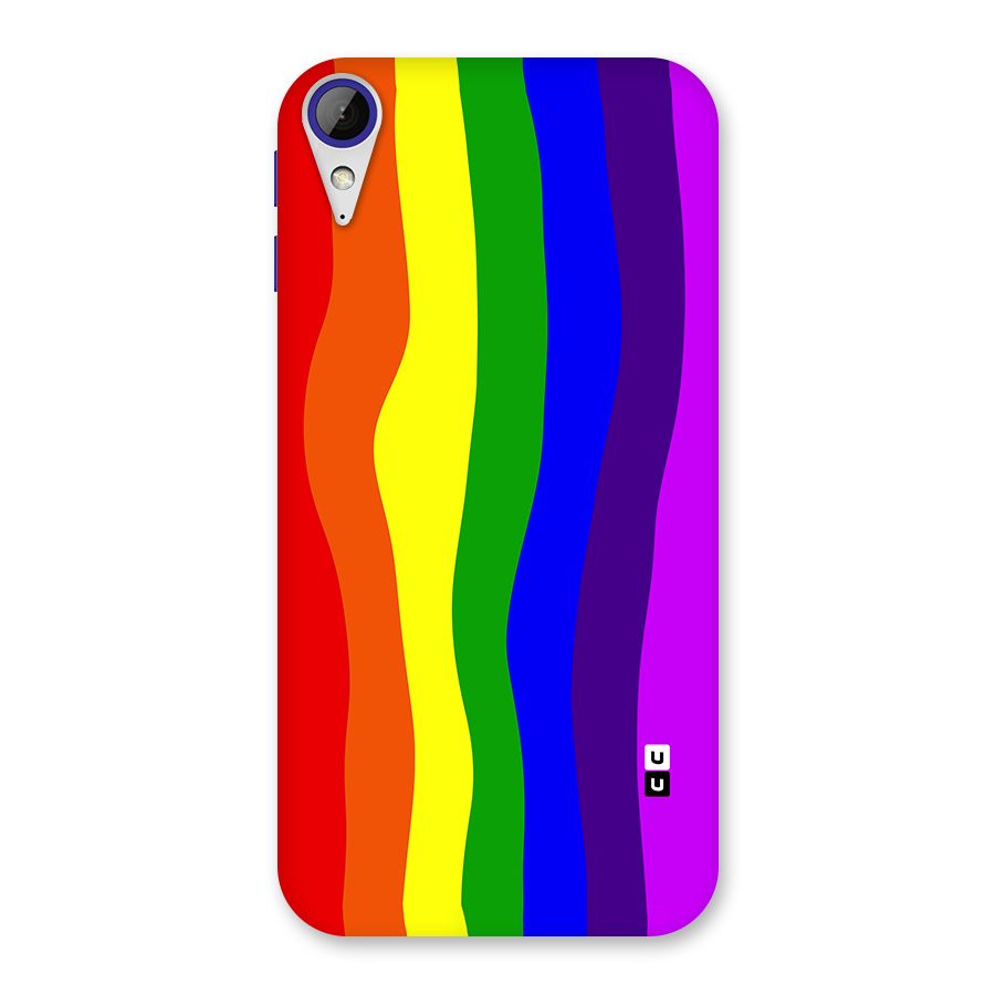 Rainbow Curves Back Case for Desire 830