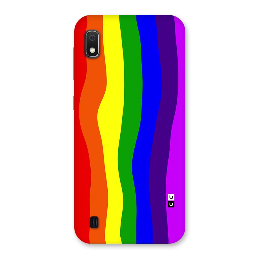 Rainbow Curves Back Case for Galaxy A10