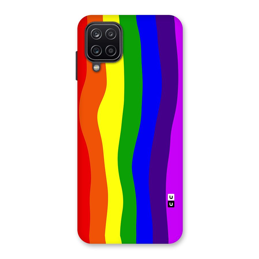 Rainbow Curves Back Case for Galaxy A12