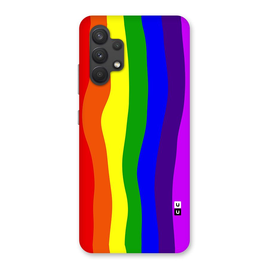 Rainbow Curves Back Case for Galaxy A32