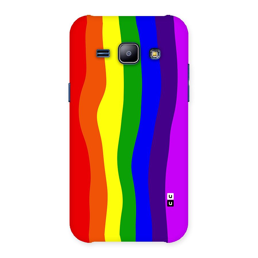 Rainbow Curves Back Case for Galaxy J1