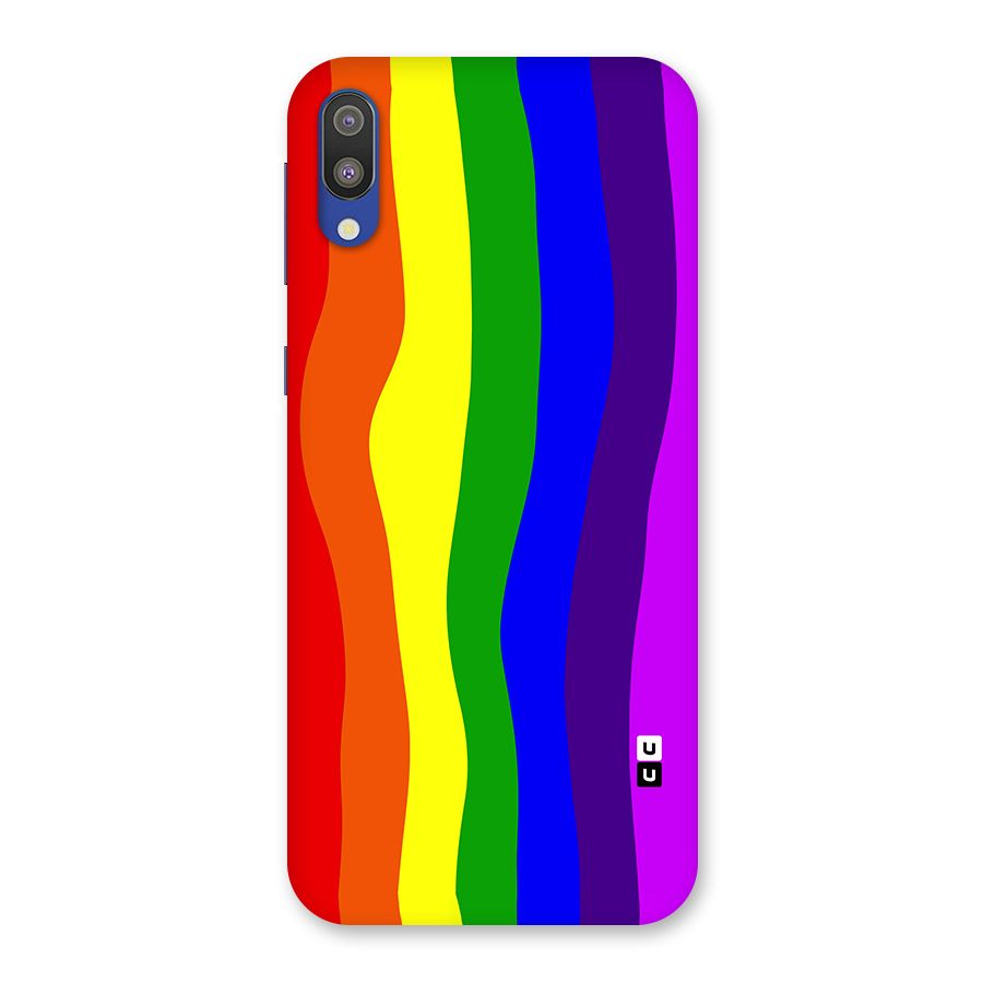 Rainbow Curves Back Case for Galaxy M10