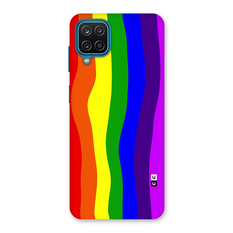 Rainbow Curves Back Case for Galaxy M12