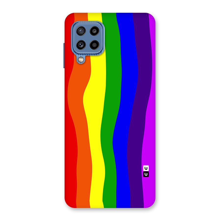Rainbow Curves Back Case for Galaxy M32