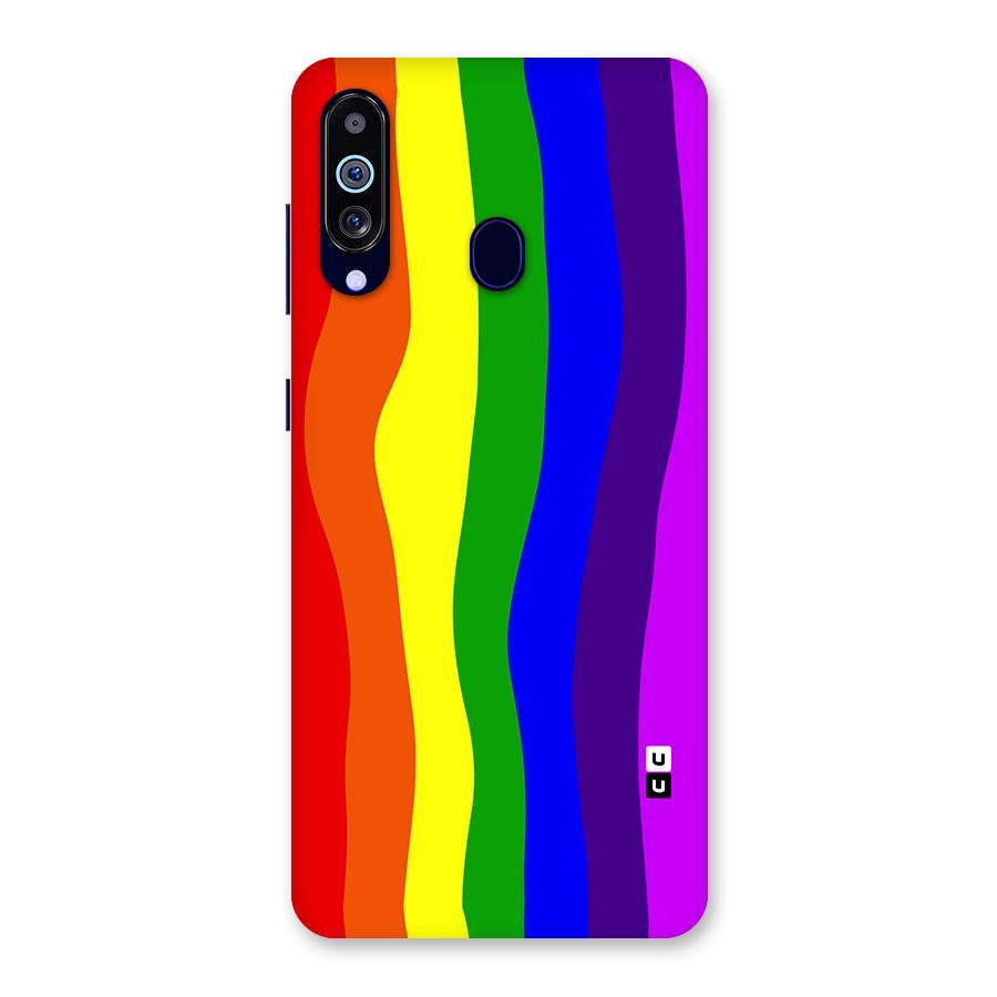 Rainbow Curves Back Case for Galaxy M40